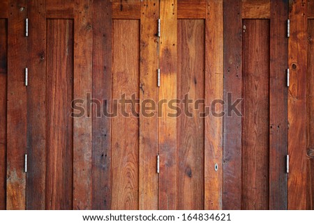 Vintage wood door background for graphic designer