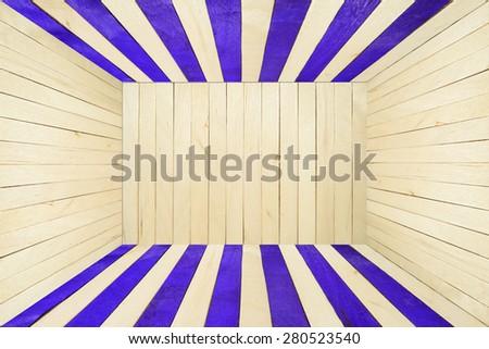 Violet wood stripe room abstract background use for graphic designer