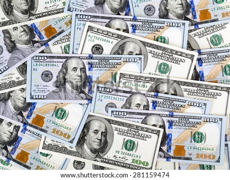 currency heap of dollars money background