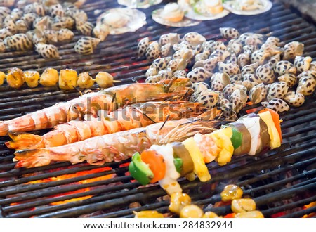Barbecue Seafood