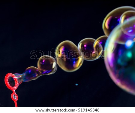 funny soap bubbles