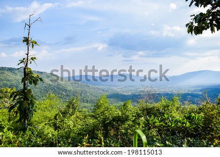 Mountains on the Blue Ridge Mountains on the Blue Ridge