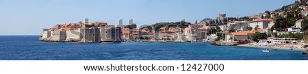 Dubrovnik is one of the most beautiful cities on the Croatian coast. In the Middle Ages the Republic of Dubrovnik was an important rival of Venice.