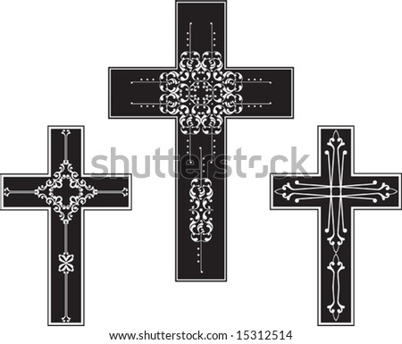 crucifix. decoration. decorative