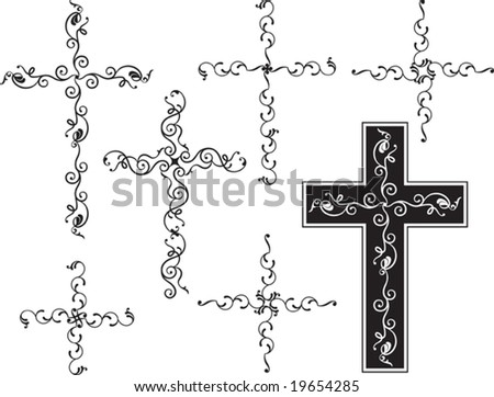 crucifix. decoration. decorative
