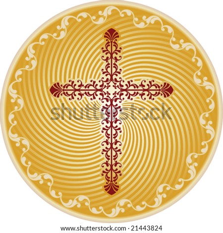 Vector Christian Cross Design 