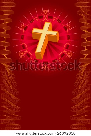 christian crosses designs. stock vector : Christian Cross