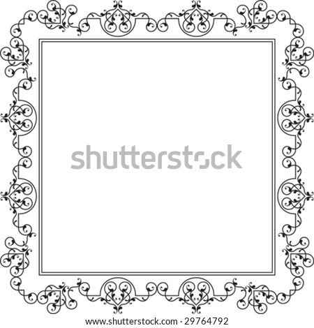 Logo Design Ideas Photoshop on Stock Vector Border Frame Design Design Element Frame 29764792 Jpg