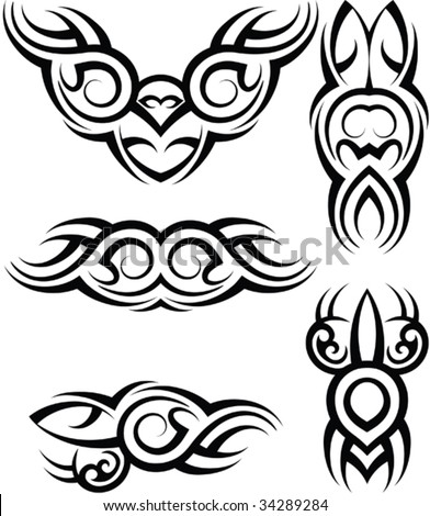 stock vector : Tattoo Arm Band