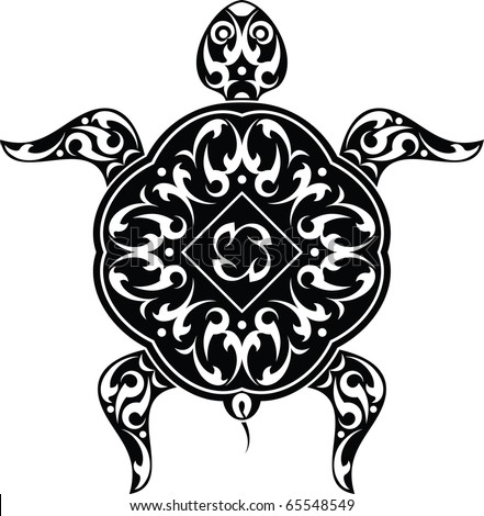 stock photo : Tattoo Turtle