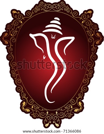 Ganesha Stock Vector Illustration 71366086 : Shutterstock