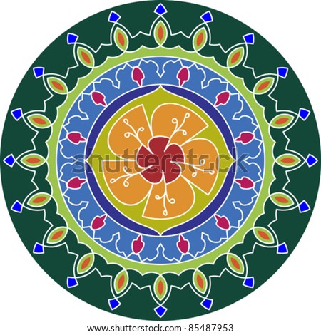 Logo Design Dimensions on Rangoli Alpana Mandala Kolam Design Stock Vector 85549576 Images