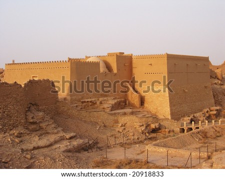 Diriyah, clay fortress in Er Riyadh, Saudi Arabia