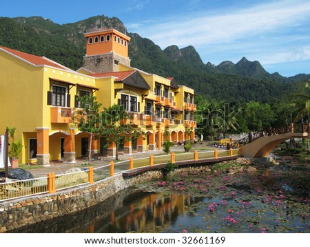 Oriental village. Langkawi island, Malaysia