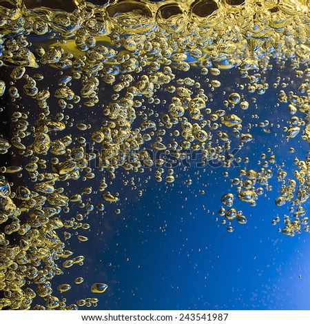 colored Bubbles underwater
