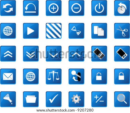 Icons Blue