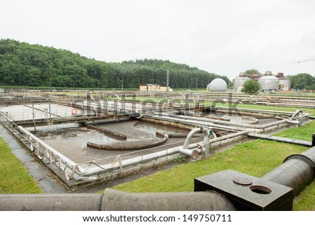 sewage treatment and water