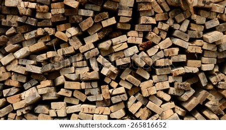 wood waste recycle background