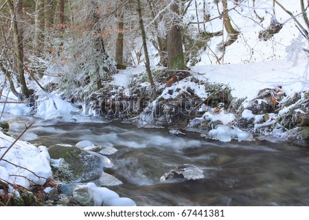Winter creek