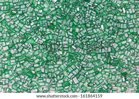 Green abstract background green cake decoration