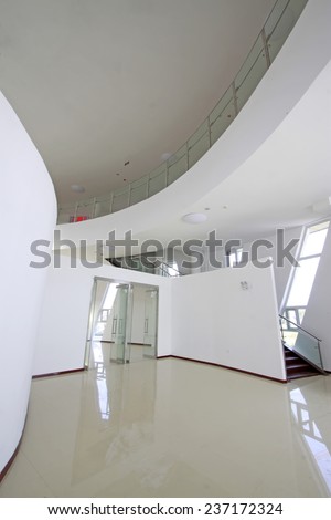 LUANNAN COUNTY - SEPTEMBER 18: internal structure of the art gallery on September 18, 2014, Luannan county, Hebei Province, China