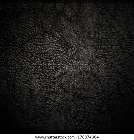 Black skin material background texture