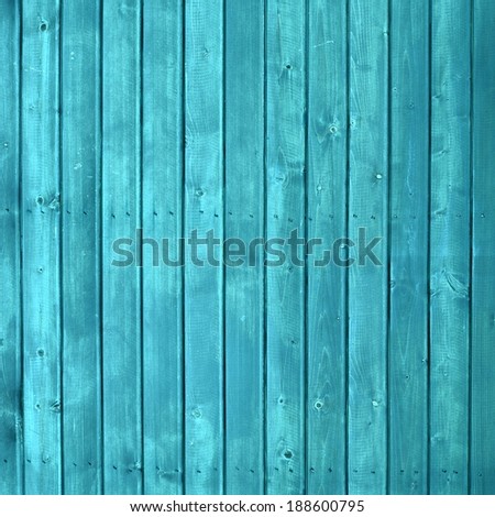 old blue wooden plank