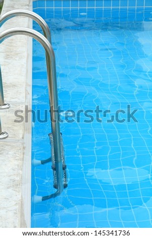 swimming pool ladder