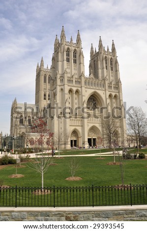 National Cathedral in Washington, DC in the United States