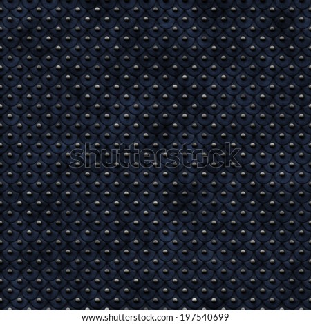 Leather armor seamless texture background.