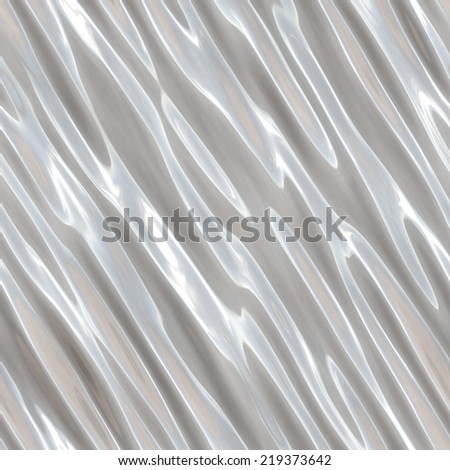 Abstract white metallic texture seamless background.