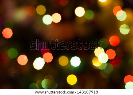 Colored circles on a soft background.