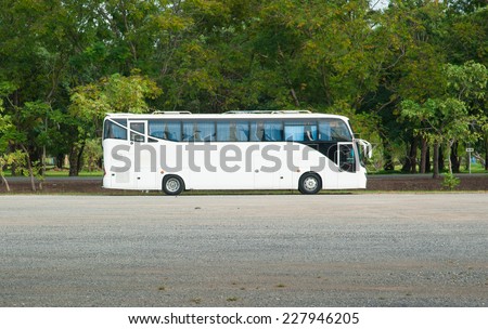 White Tour or Private Charter Bus