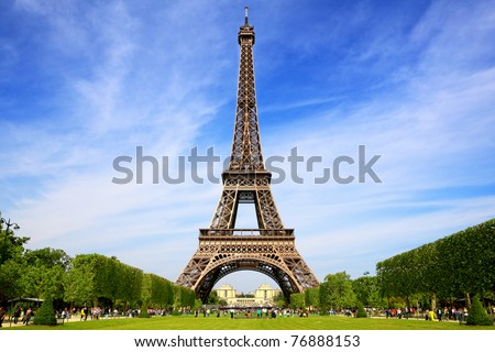 Eiffel Tower symbol of Paris Eiffel Tower symbol of Paris