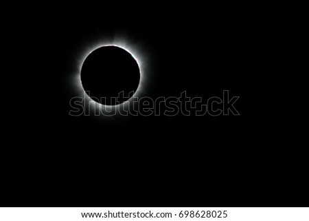 During a total solar eclipse the moon completely covers the sun allowing only the sun\'s corona to be seen by the naked eye. This is an incredible natural event that happens almost ever 18 months.