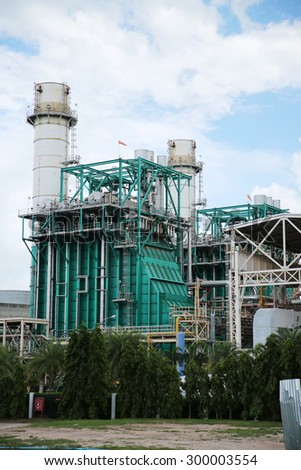 Gas combine cycle power plant.