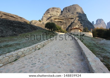 Road to Meteora Kalambaka Greece