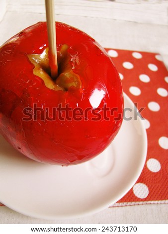 candy apple, Toffee Apple