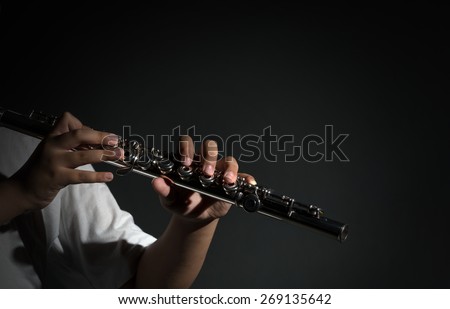 Flute music playing flutist musician performer, musical instrument