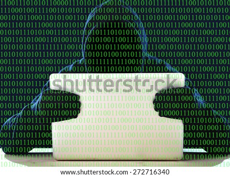 hacker man in black hood and mask with computer laptop in dangerous dark look hacking system having access to data info and privacy in business digital intruder and cyber crime concept