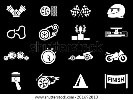 Racing icons Racing icons