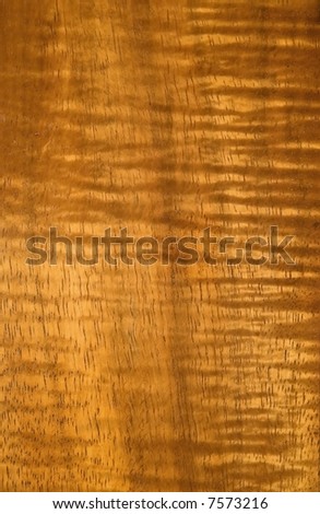 Heavily figured acacia koa wood