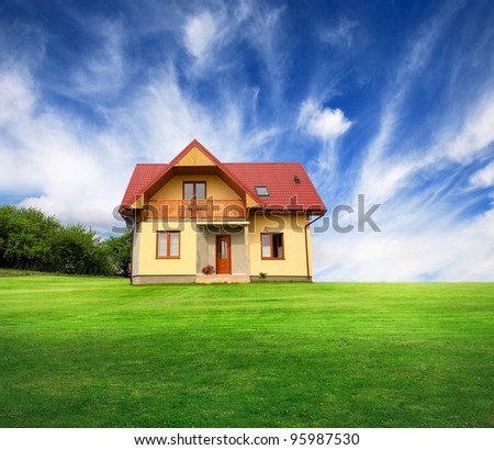 New rural house
