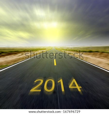 New Year, 2014 Highway, A Better Future.