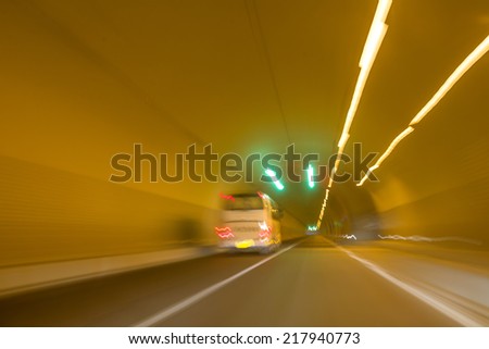Rapid car tunnel