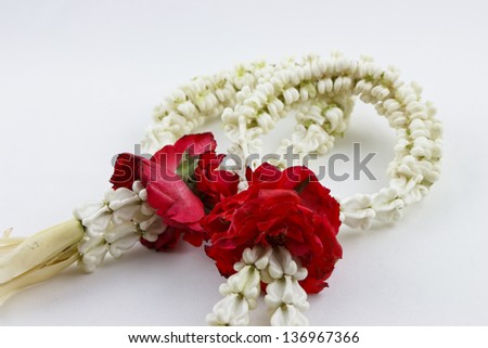 Thai Floral garland called \