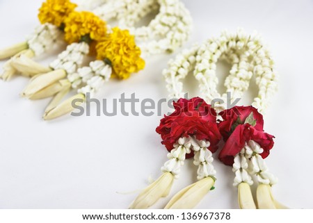 Thai Floral garland called \