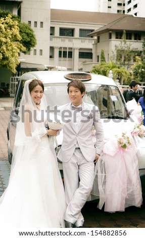 Wedding Style in The Land of Smile at The Holy Rosary Church , Bangkok
