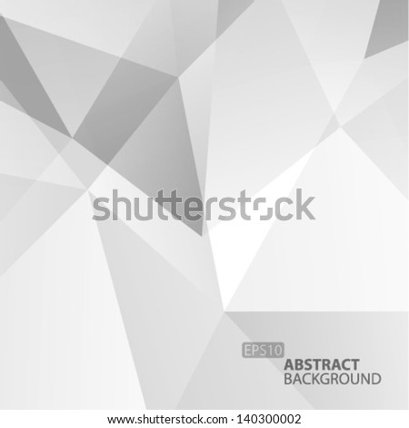 Abstract Grey Geometric Background Vector Illustration Abstract Grey Geometric Background Vector Illustration