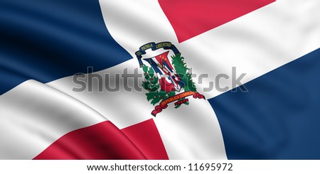 Dominican Flag Graphics